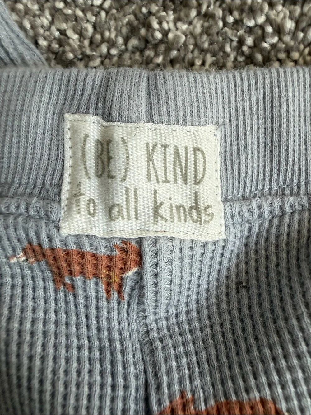Little Planet Organic by Carter’s Fox Waffle Knit Set 18M Grey